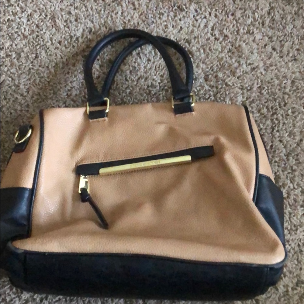 Steve Madden tan bag/purse